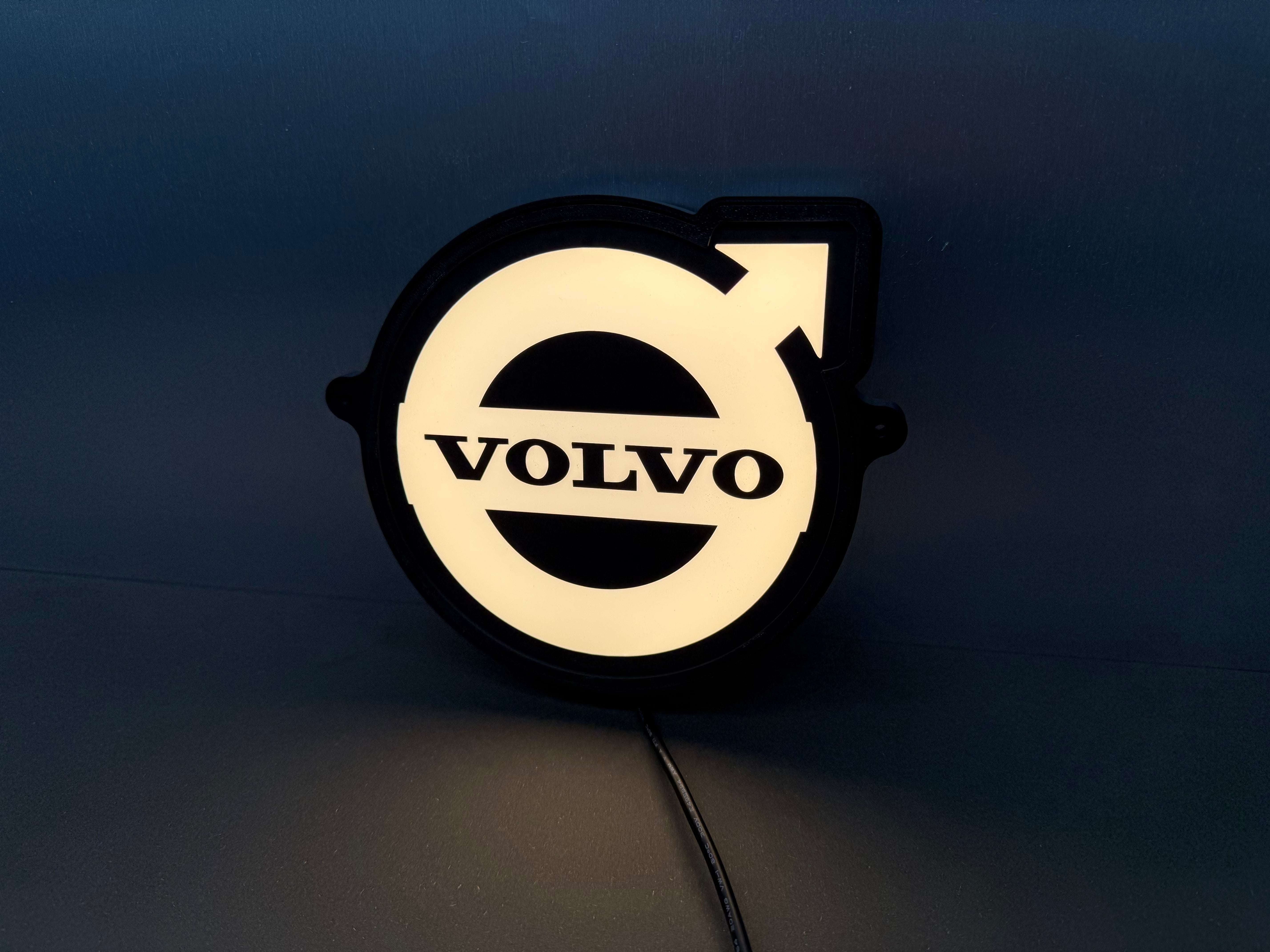 Volvo lichtbakje 3D - Oud logo
