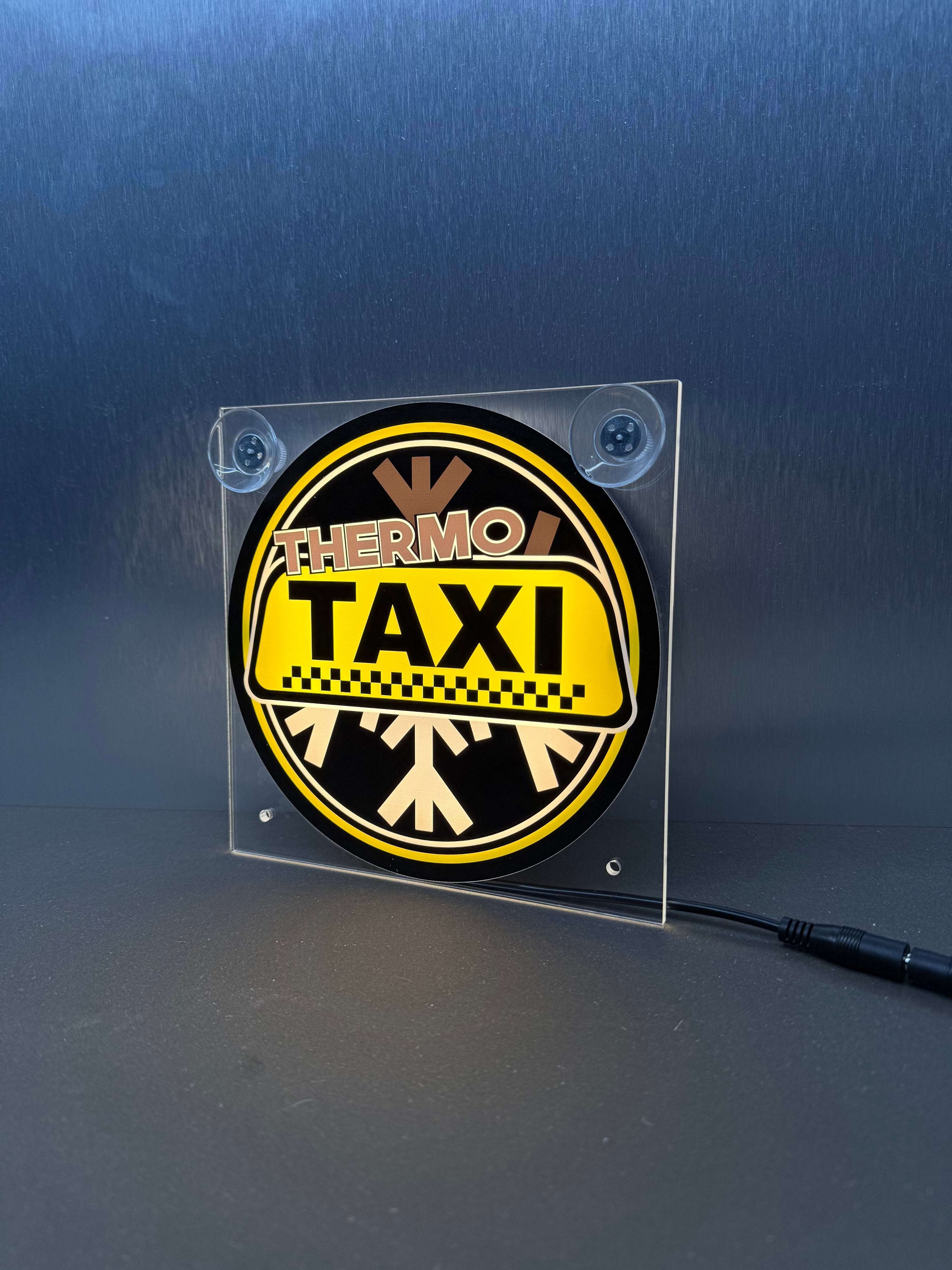Thermo Taxi Lichtbak - 17x17cm