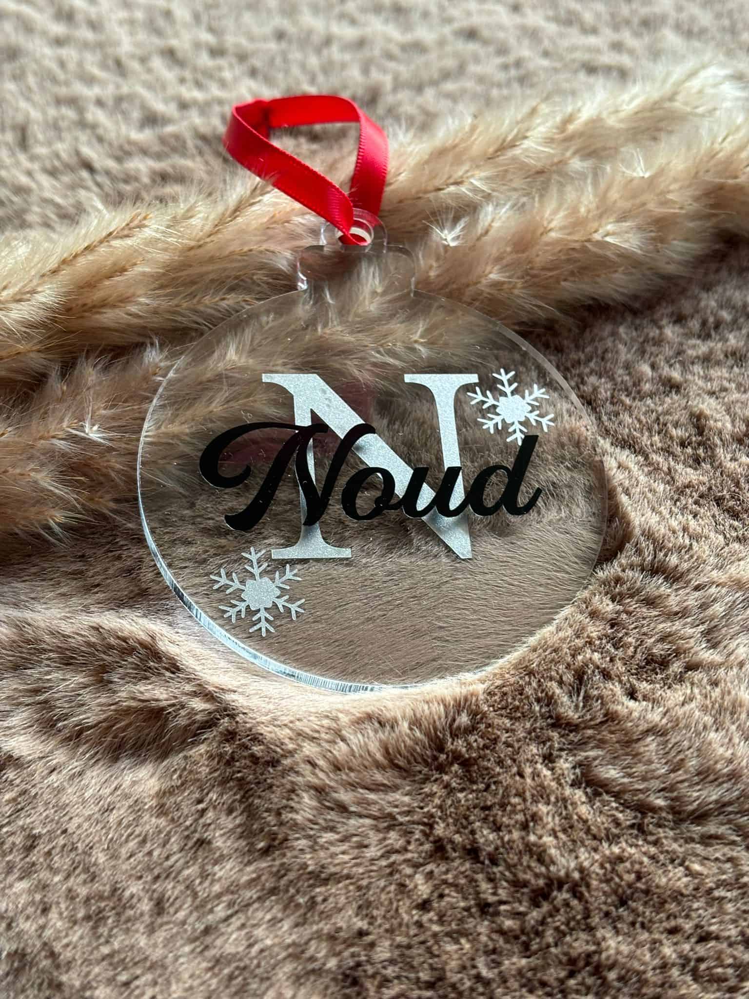 Kerstbal met naam