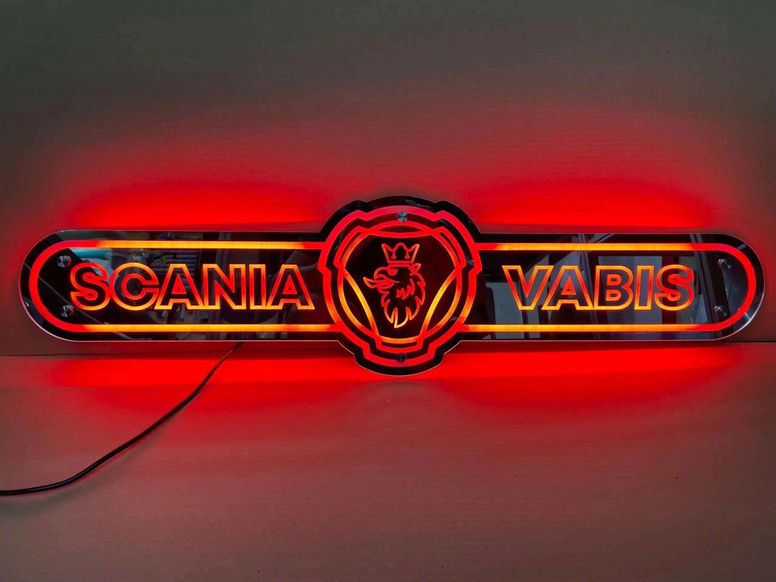 Scania LED Spiegel Achterwand - 90x22cm