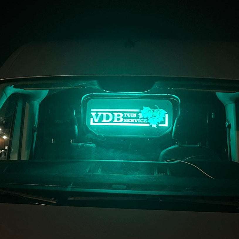 Mercedes Sprinter / VW Crafter LED Spiegel Achterwand - 69x30cm