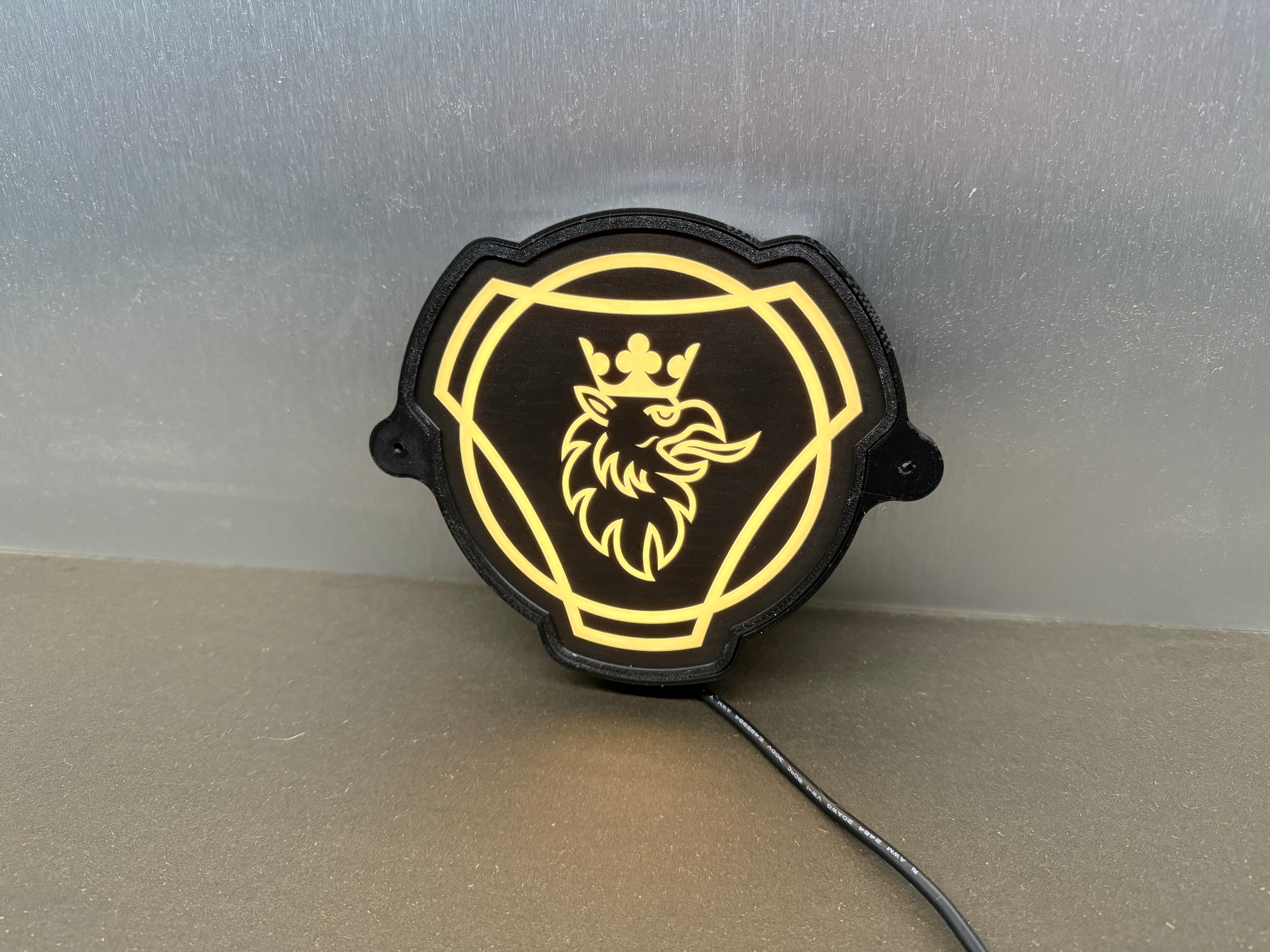 Scania Griffin lichtbakje 3D