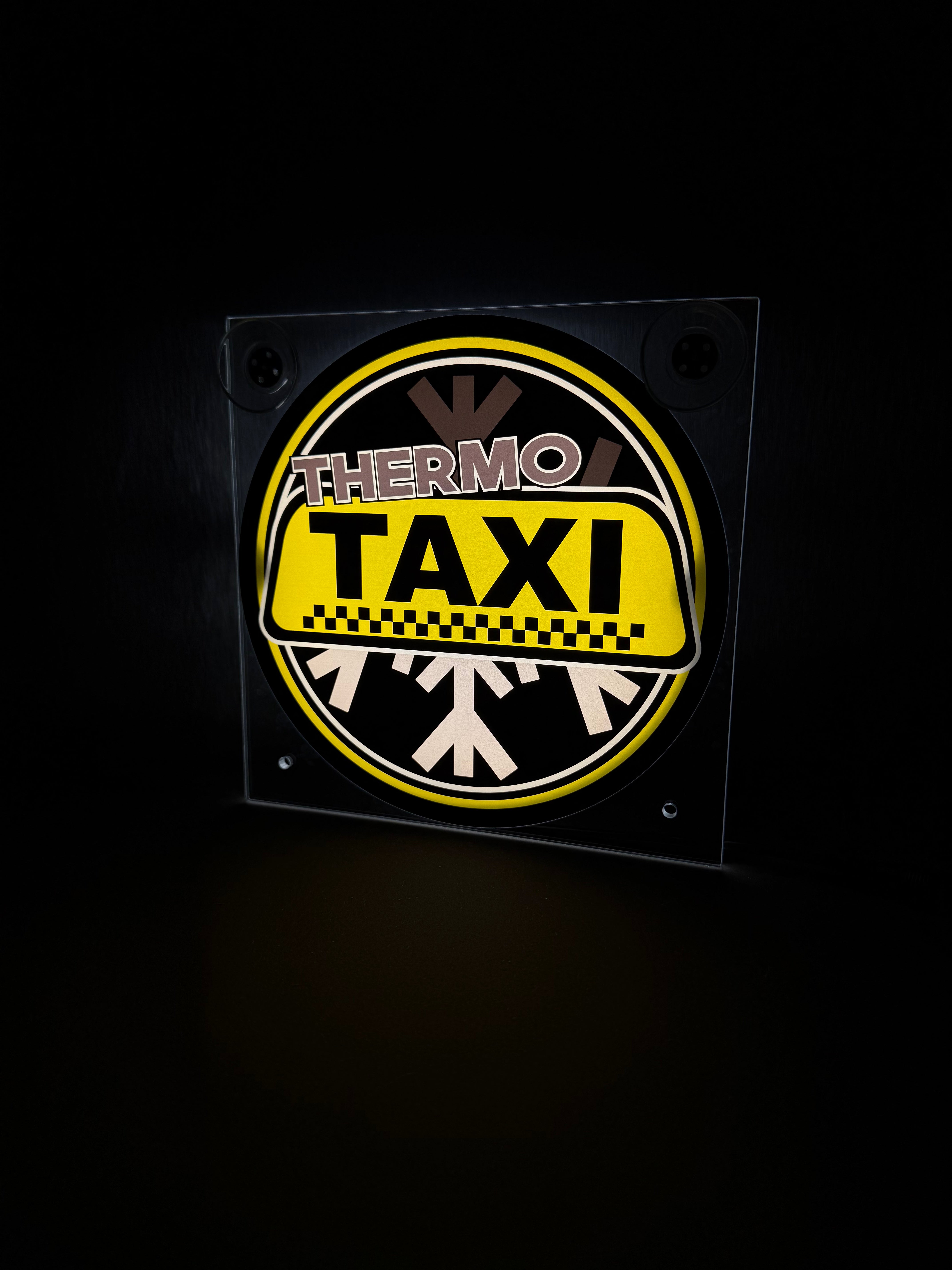 Thermo Taxi Lichtbak - 17x17cm