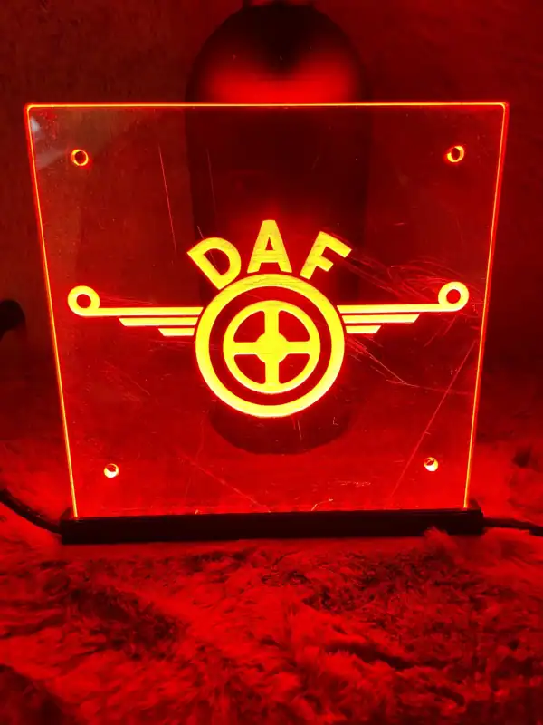 DAF Veerblad Led bakje set - 15x15cm