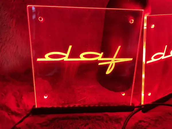 DAF Led bakje set - 15x15cm - Afbeelding 2