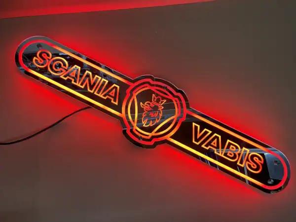 Scania LED Spiegel Achterwand - Afbeelding 2