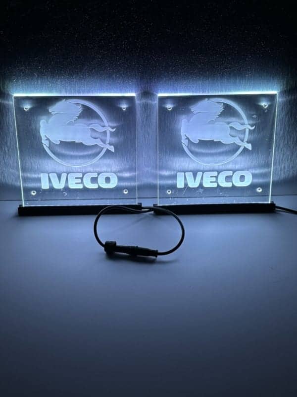 Iveco Led bakje set - 15x15cm